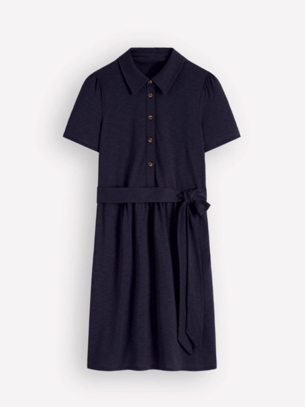 Boden Patti Short Jersey Shirt Dress Navy Blue NWT - Picture 5 of 5